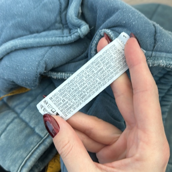 Blue Quilted Jacket - Picture 6 of 6